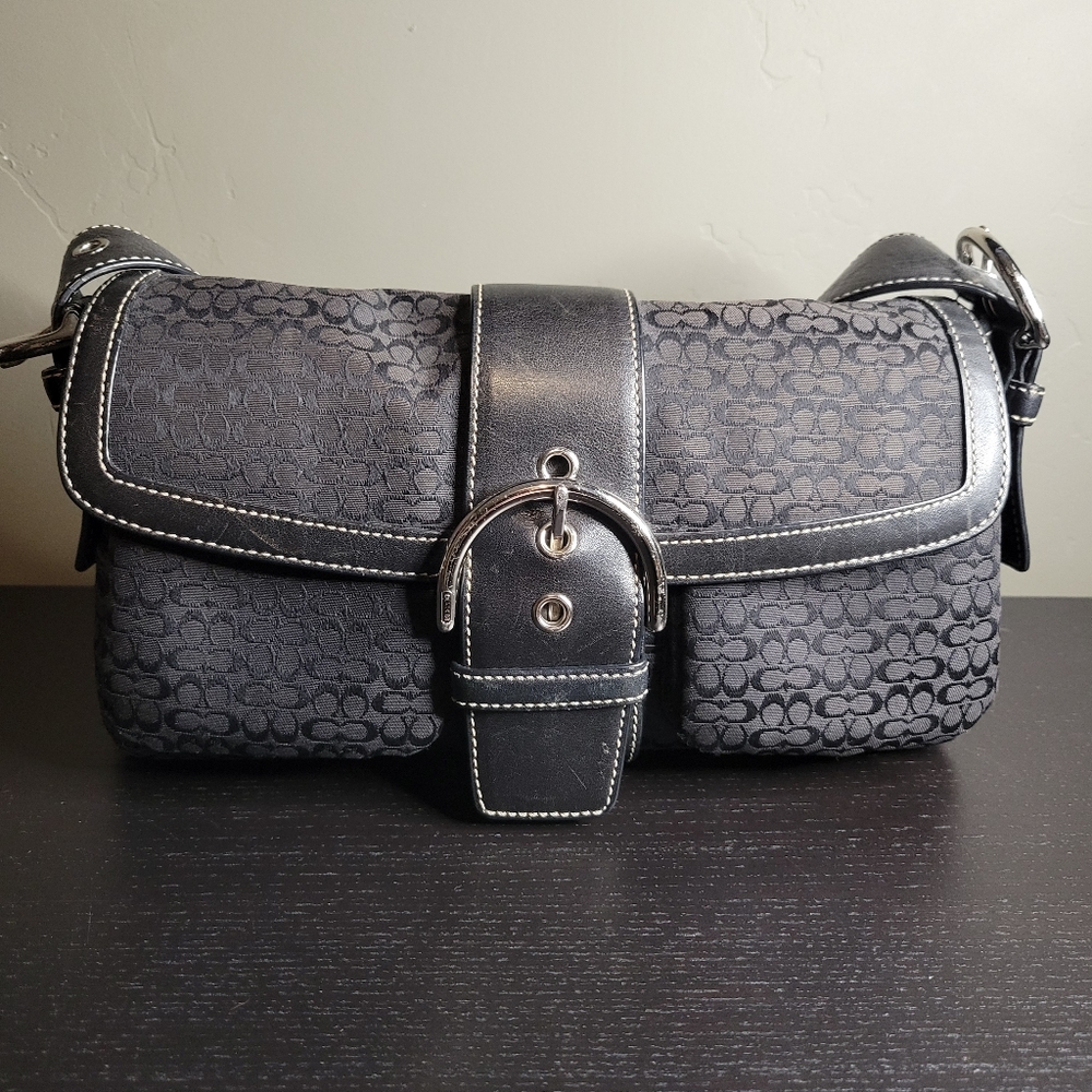 Coach Soho 1463 Mini Signature Shoulder Bag